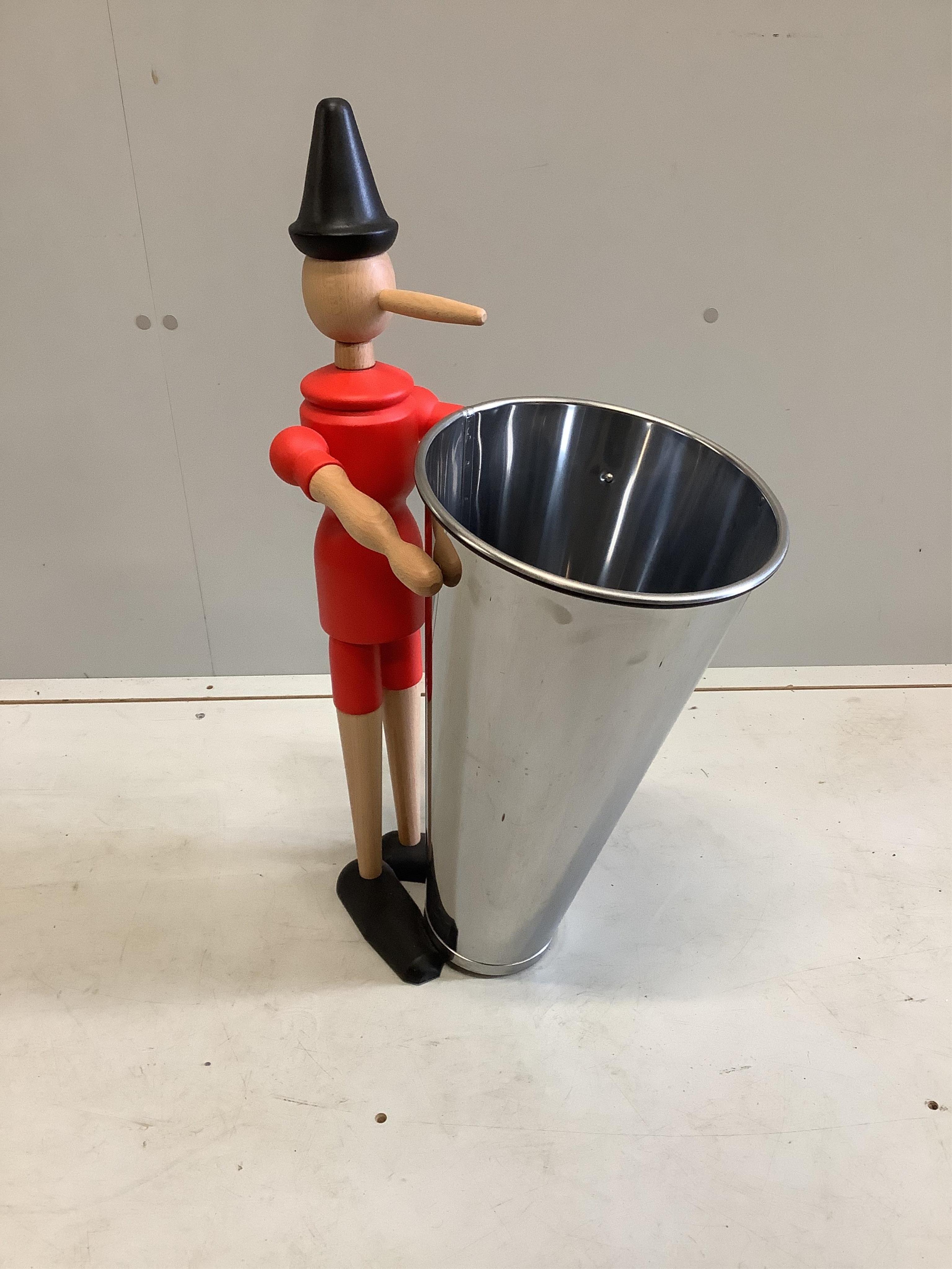 A Valsecchi 1918 Pinocchio umbrella stand, height 71cm